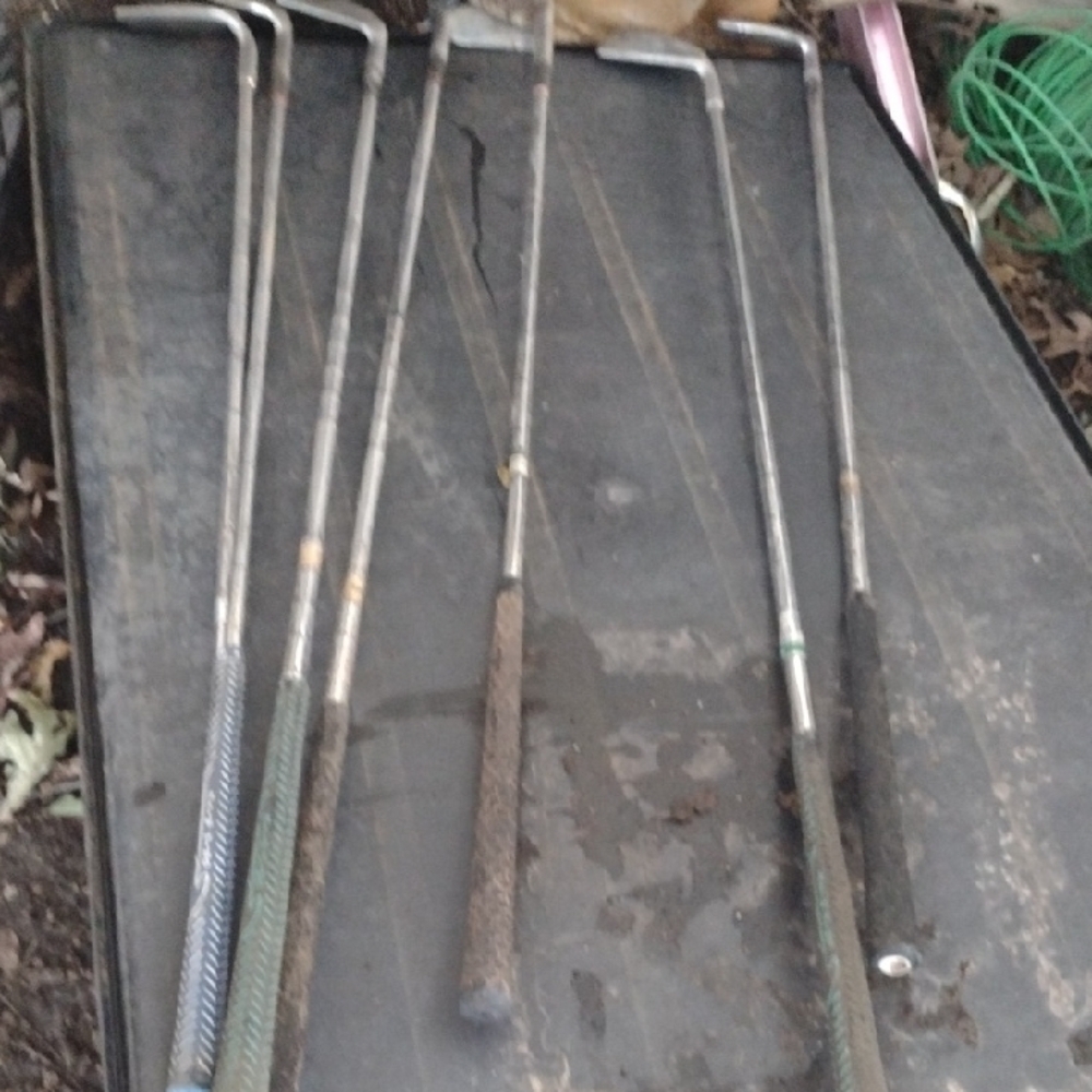 Set of Vintage Golf Clubs
